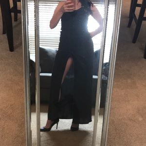 Button up maxi dress